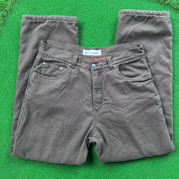 Windriver Other - Windriver Water Repellent Lined Thick Warm Mens Work Pants Brown - 34x30